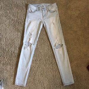American eagle light wash jeans